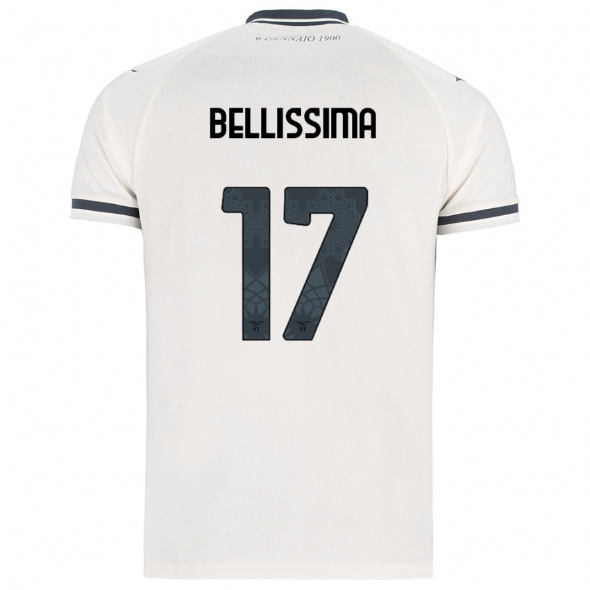 גברים Renato Bellissima #17 לבן נייבי הרחק ג'רזי 2025/26 חולצה קצרה