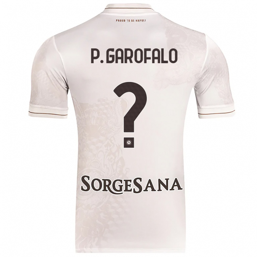 גברים Pasquale Garofalo #0 שמפניה חום הרחק ג'רזי 2025/26 חולצה קצרה