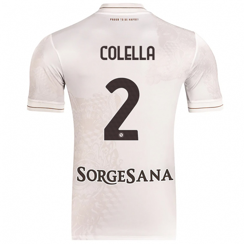 גברים Raffaele Colella #2 שמפניה חום הרחק ג'רזי 2025/26 חולצה קצרה