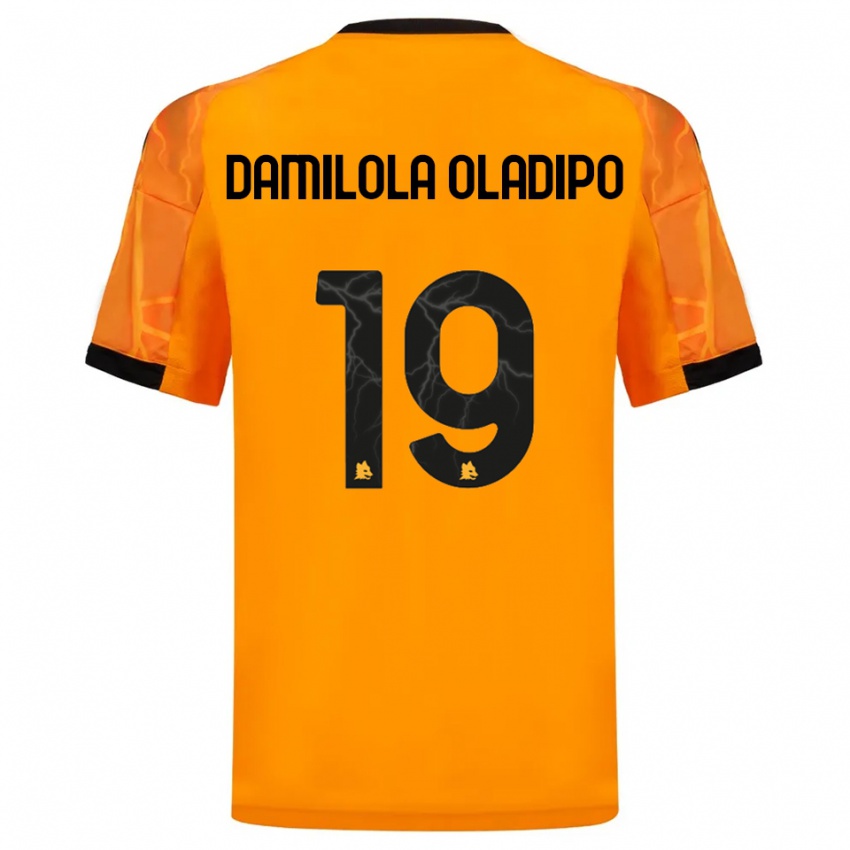 גברים שוקוראט אולדיפו #19 כתום שחור הרחק ג'רזי 2025/26 חולצה קצרה