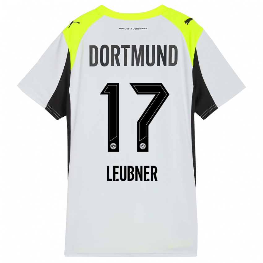 גברים רוניה לויבנר #17 צהוב פלואורסצנטי הרחק ג'רזי 2025/26 חולצה קצרה