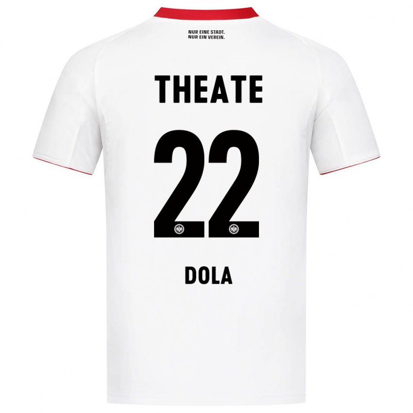 גברים Igor Dola #22 לבן אדום הרחק ג'רזי 2025/26 חולצה קצרה