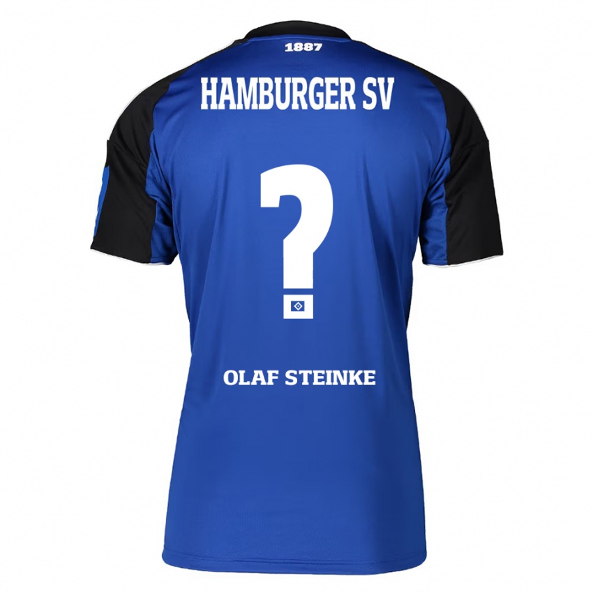 גברים Eric Olaf Steinke #0 כחול שחור הרחק ג'רזי 2025/26 חולצה קצרה