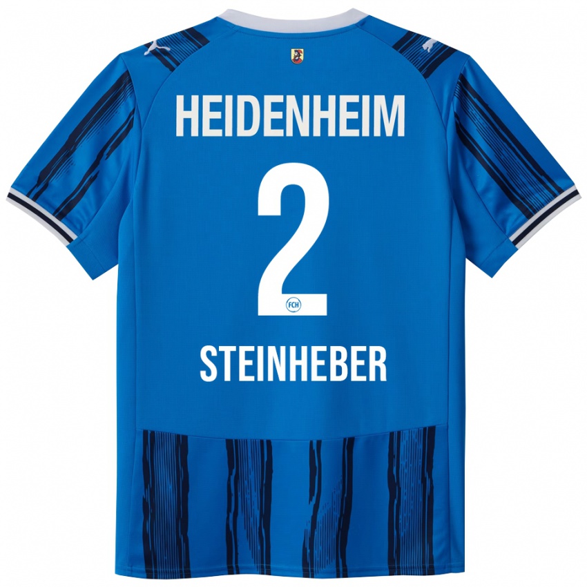 גברים Leni Steinheber #2 כחול נייבי הרחק ג'רזי 2025/26 חולצה קצרה