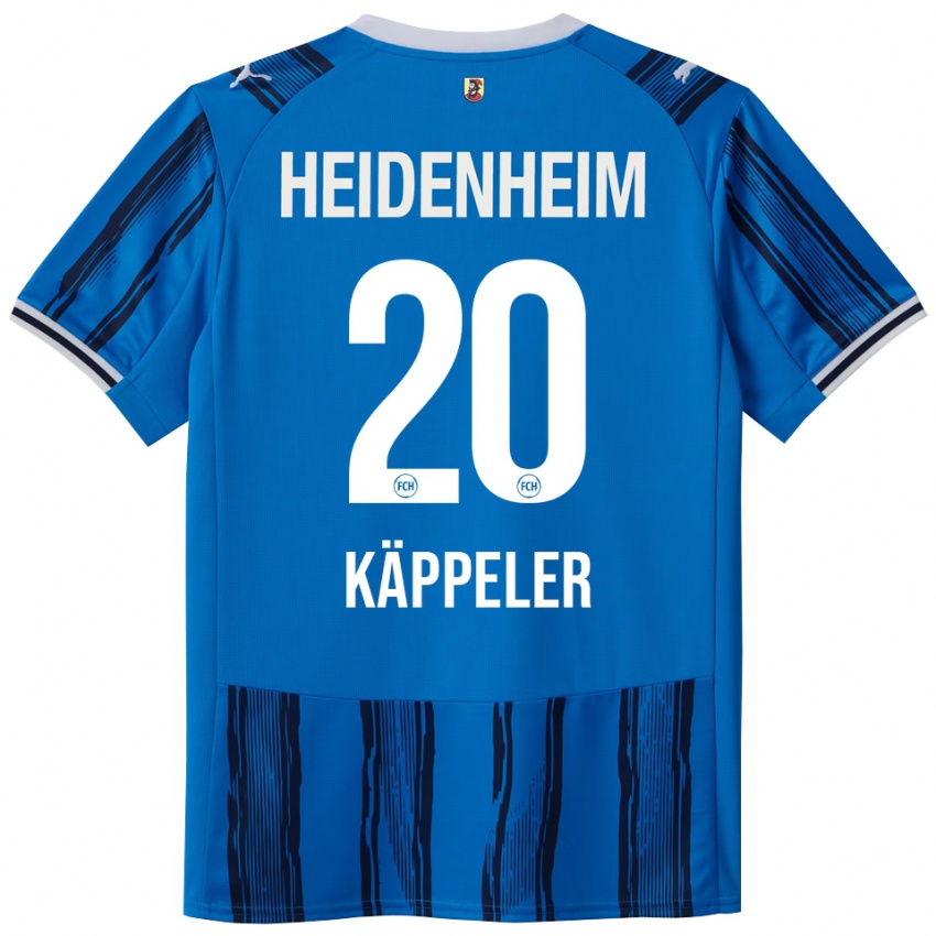 גברים Lina Käppeler #20 כחול נייבי הרחק ג'רזי 2025/26 חולצה קצרה