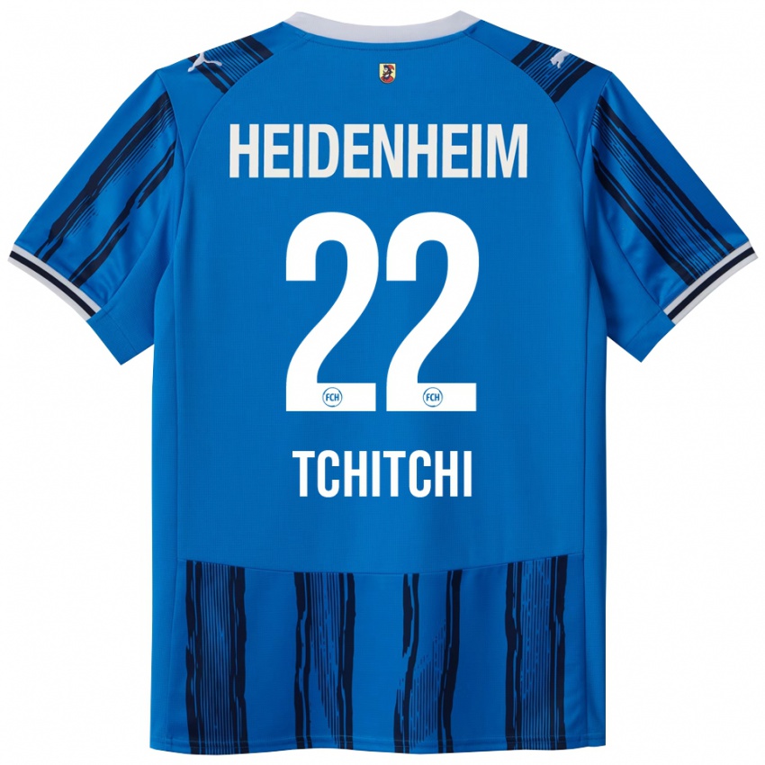 גברים Dahrel Tchitchi #22 כחול נייבי הרחק ג'רזי 2025/26 חולצה קצרה