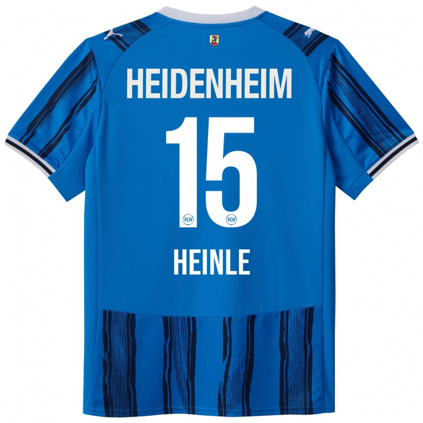 גברים Paul Heinle #15 כחול נייבי הרחק ג'רזי 2025/26 חולצה קצרה