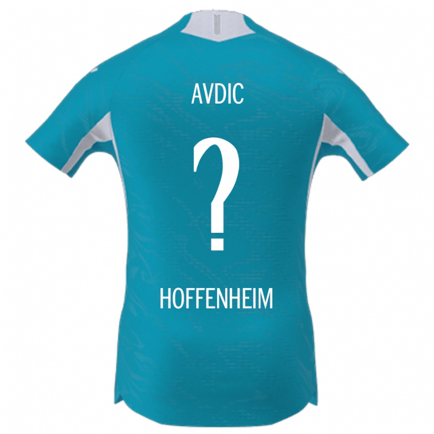 גברים Edin Avdic #0 תכלת הרחק ג'רזי 2025/26 חולצה קצרה