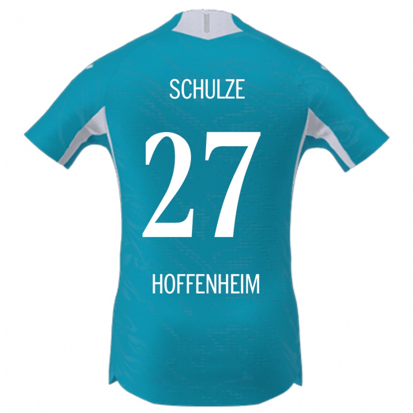 גברים Louis Schulze #27 תכלת הרחק ג'רזי 2025/26 חולצה קצרה