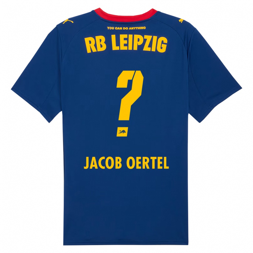 גברים Paul Jacob Oertel #0 נייבי אדום הרחק ג'רזי 2025/26 חולצה קצרה