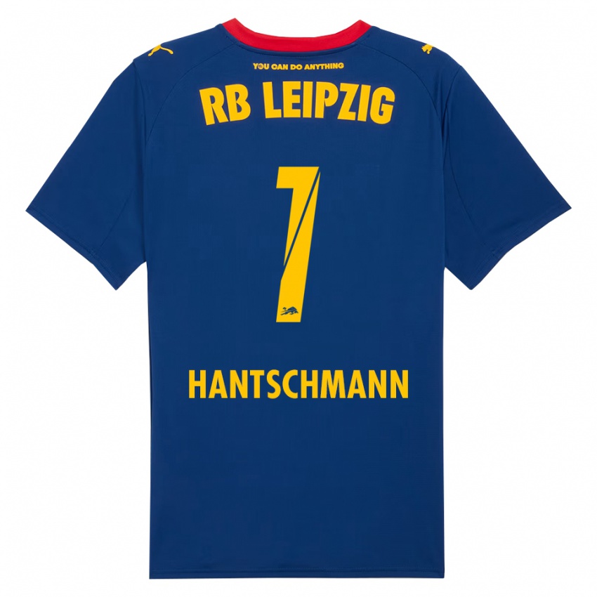 גברים Franz Hantschmann #1 נייבי אדום הרחק ג'רזי 2025/26 חולצה קצרה