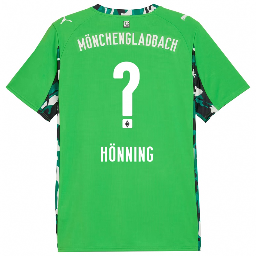 גברים Louis Hönning #0 ירוק שחור הרחק ג'רזי 2025/26 חולצה קצרה