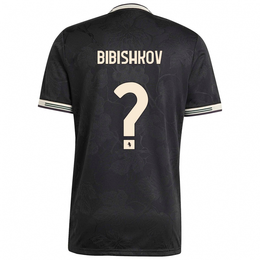 גברים Marsel Bibishkov #0 שחור לבן ירוק ג'רזי קיט שלישי 2025/26 חולצה קצרה