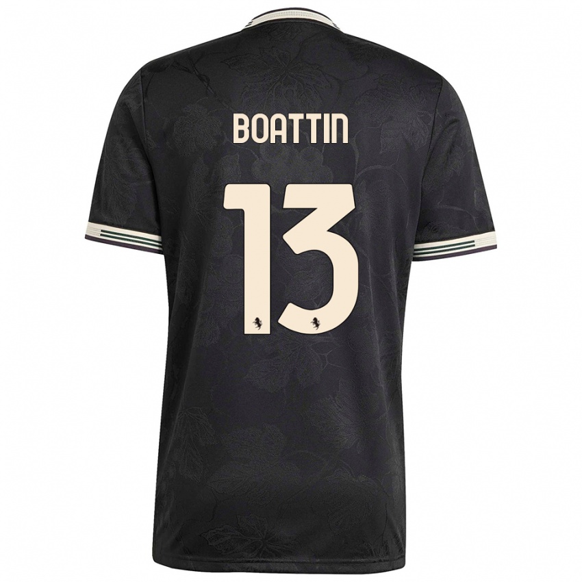 גברים ליסה בוטין #13 שחור לבן ירוק ג'רזי קיט שלישי 2025/26 חולצה קצרה