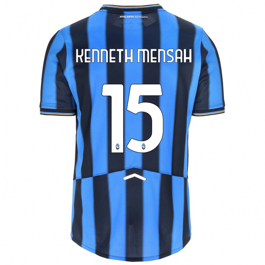 נשים אנתוני מנסה #15 תכלת שחור ג'רזי ביתית 2025/26 חולצה קצרה