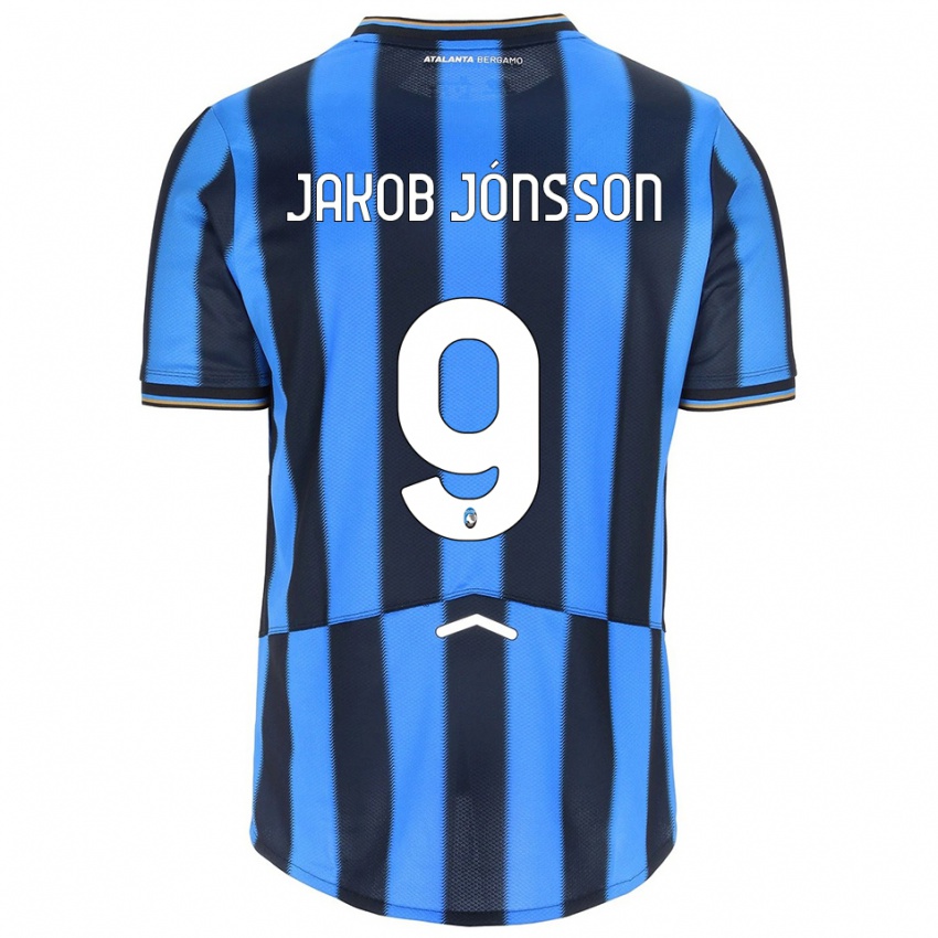 נשים בירקיר ג׳אקוב יונסון #9 תכלת שחור ג'רזי ביתית 2025/26 חולצה קצרה