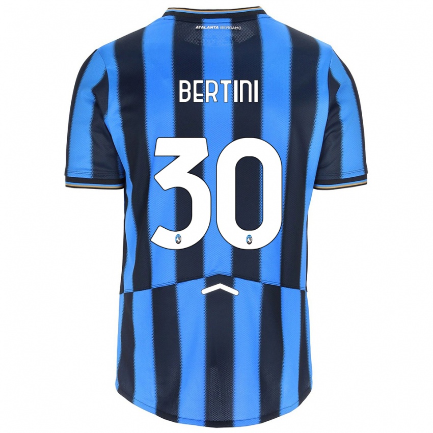 נשים טומאסו ברתיני #30 תכלת שחור ג'רזי ביתית 2025/26 חולצה קצרה