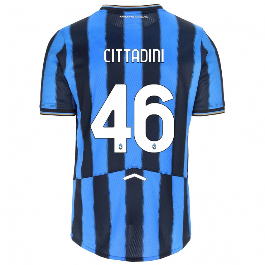 נשים ג'ורג'ו צ'יטאדיני #46 תכלת שחור ג'רזי ביתית 2025/26 חולצה קצרה