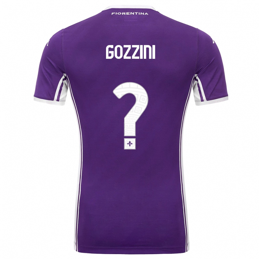 נשים גוזיני #0 סגול לבן ג'רזי ביתית 2025/26 חולצה קצרה