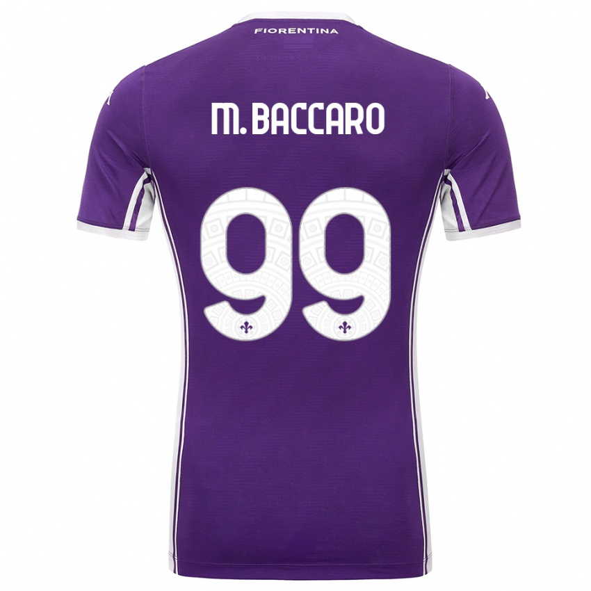 נשים ג׳וליה מריה באקרו #99 סגול לבן ג'רזי ביתית 2025/26 חולצה קצרה