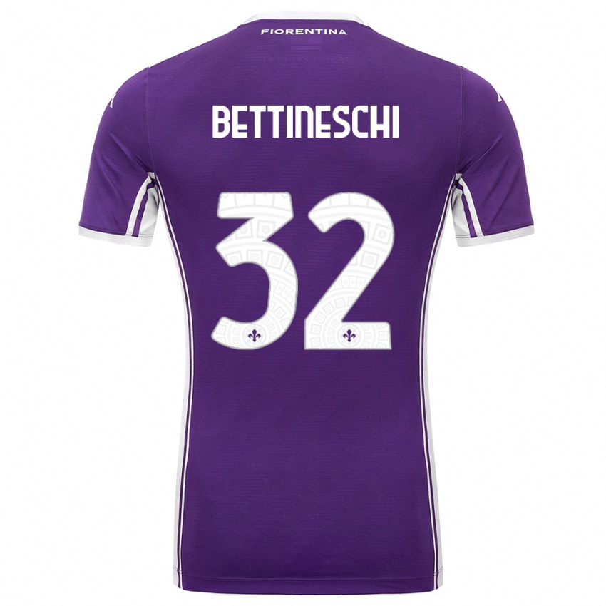 נשים ג'ורג'יה בטינסקי #32 סגול לבן ג'רזי ביתית 2025/26 חולצה קצרה