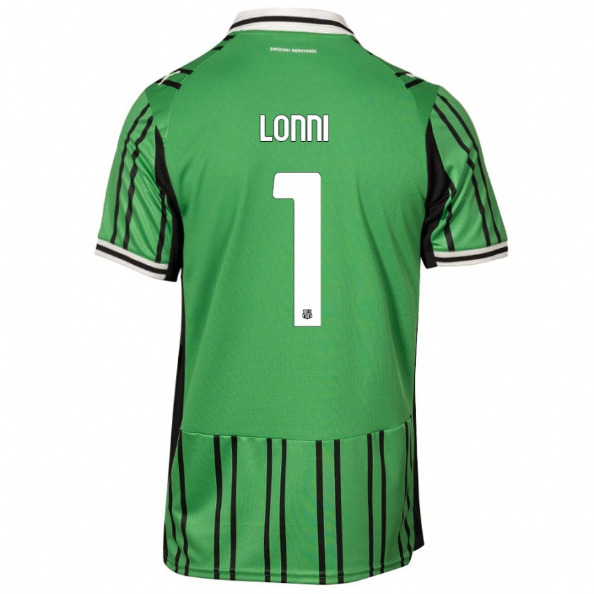 נשים ליה לוני #1 ירוק שחור ג'רזי ביתית 2025/26 חולצה קצרה