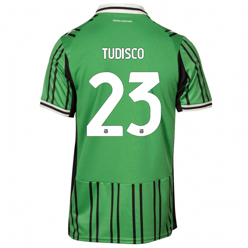 נשים ג'ורג'יה טודיסקו #23 ירוק שחור ג'רזי ביתית 2025/26 חולצה קצרה
