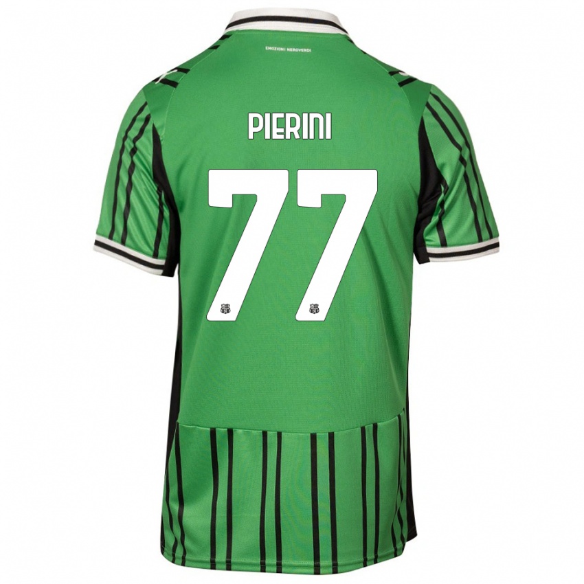 נשים ניקולס פייריני #77 ירוק שחור ג'רזי ביתית 2025/26 חולצה קצרה