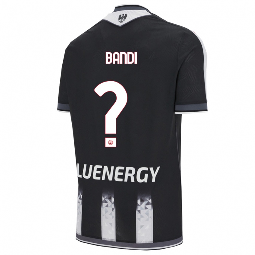 נשים Gabriel Bandi #0 שחור לבן ג'רזי ביתית 2025/26 חולצה קצרה