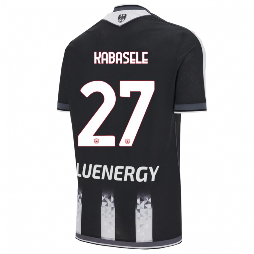 נשים כריסטיאן קבאסלה #27 שחור לבן ג'רזי ביתית 2025/26 חולצה קצרה