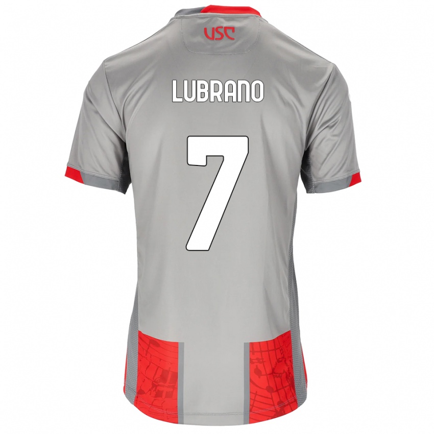 נשים Antonio Lubrano #7 אדום אפור ג'רזי ביתית 2025/26 חולצה קצרה