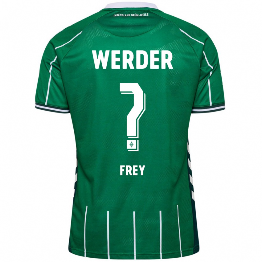 נשים Elias Frey #0 ירוק לבן ג'רזי ביתית 2025/26 חולצה קצרה