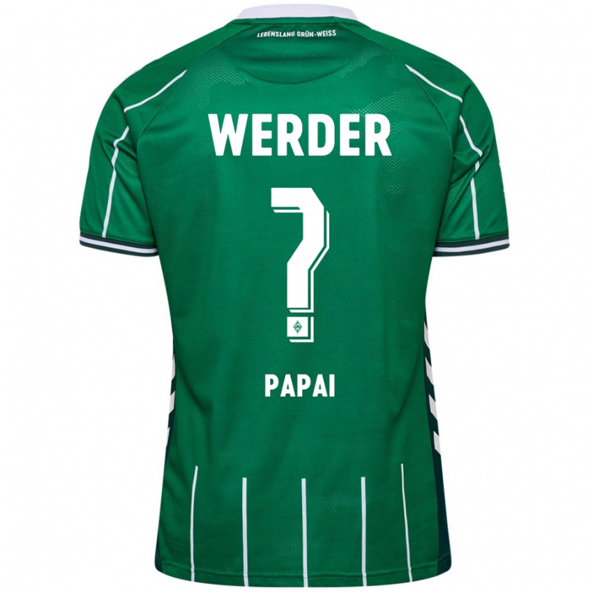 נשים אמוקה פפאי #0 ירוק לבן ג'רזי ביתית 2025/26 חולצה קצרה