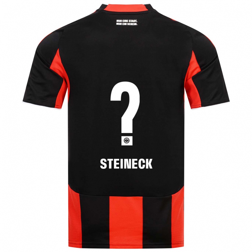 נשים David Steineck #0 שחור אדום ג'רזי ביתית 2025/26 חולצה קצרה