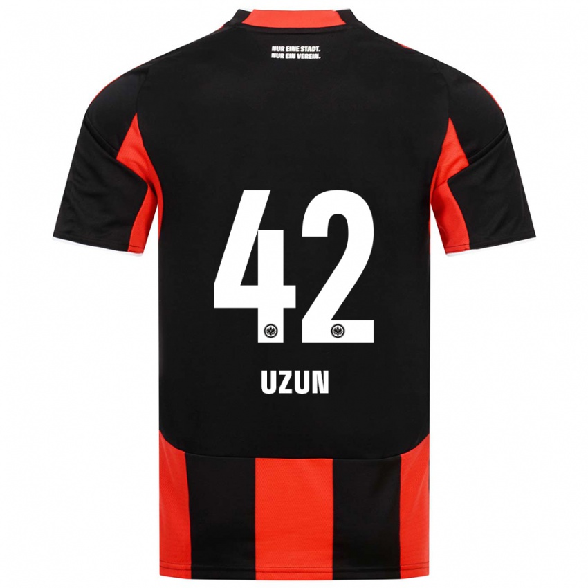 נשים קן אוזון #42 שחור אדום ג'רזי ביתית 2025/26 חולצה קצרה