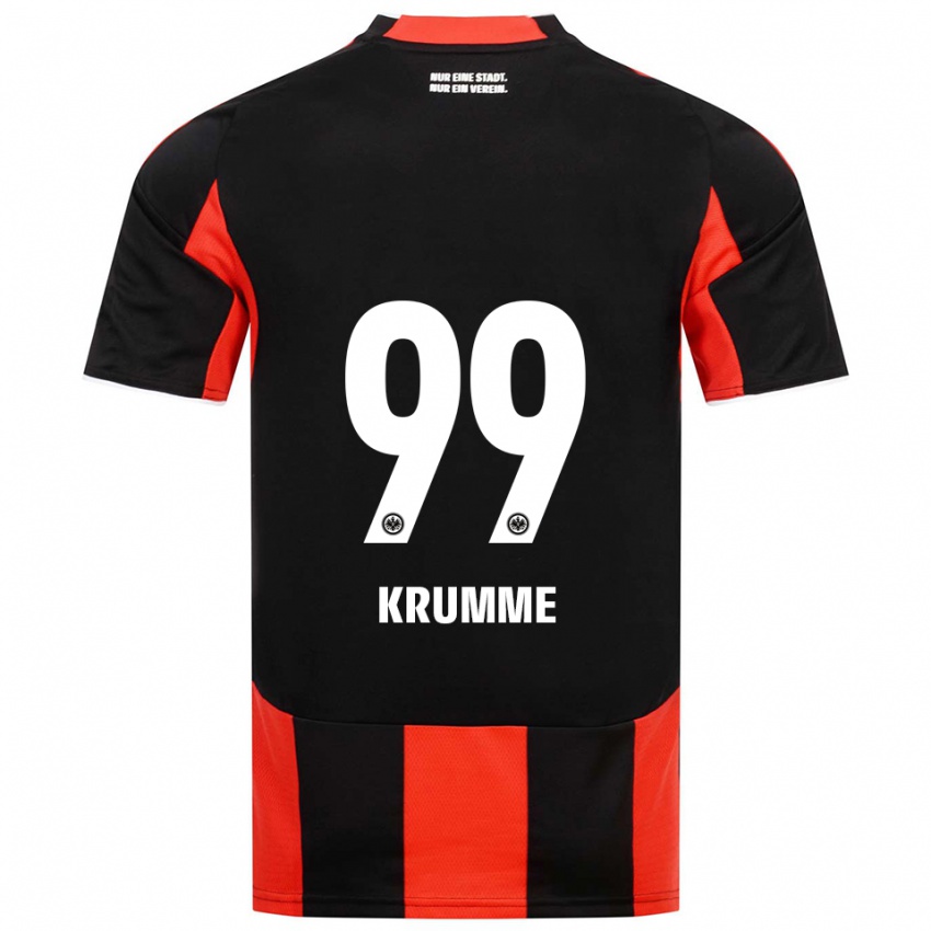 נשים יאנה סופי קרום #99 שחור אדום ג'רזי ביתית 2025/26 חולצה קצרה