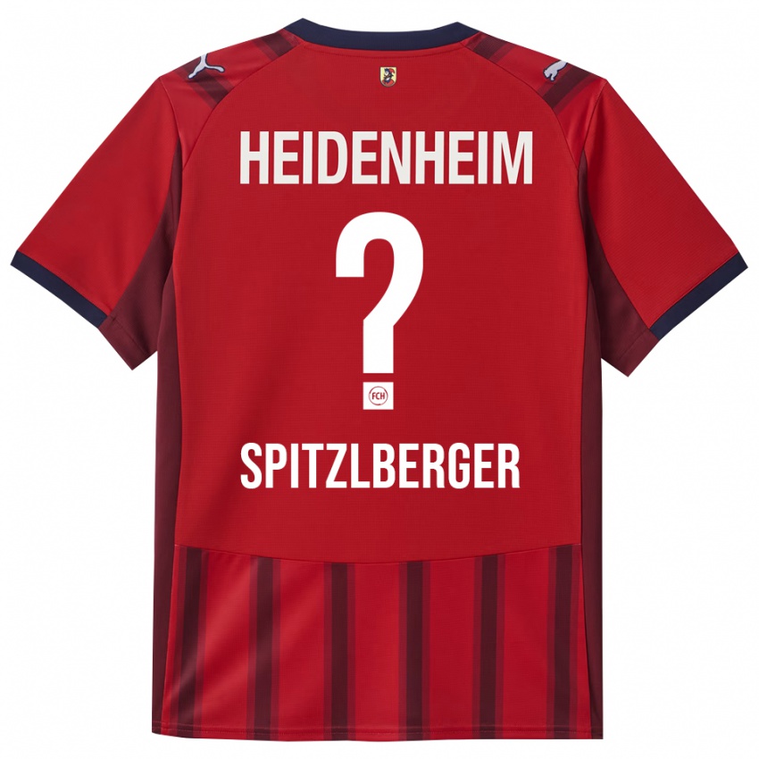 נשים Tyler Spitzlberger #0 אדום נייבי ג'רזי ביתית 2025/26 חולצה קצרה