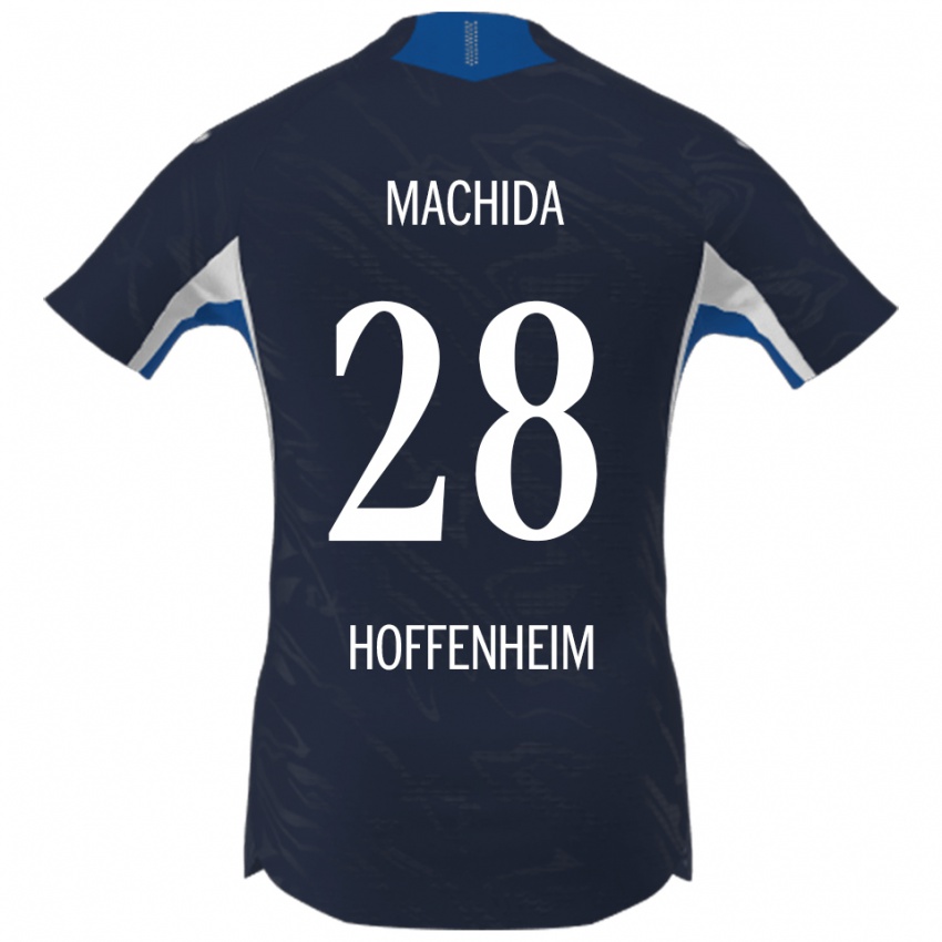 נשים קוקי מצ'ידה #28 נייבי לבן ג'רזי ביתית 2025/26 חולצה קצרה