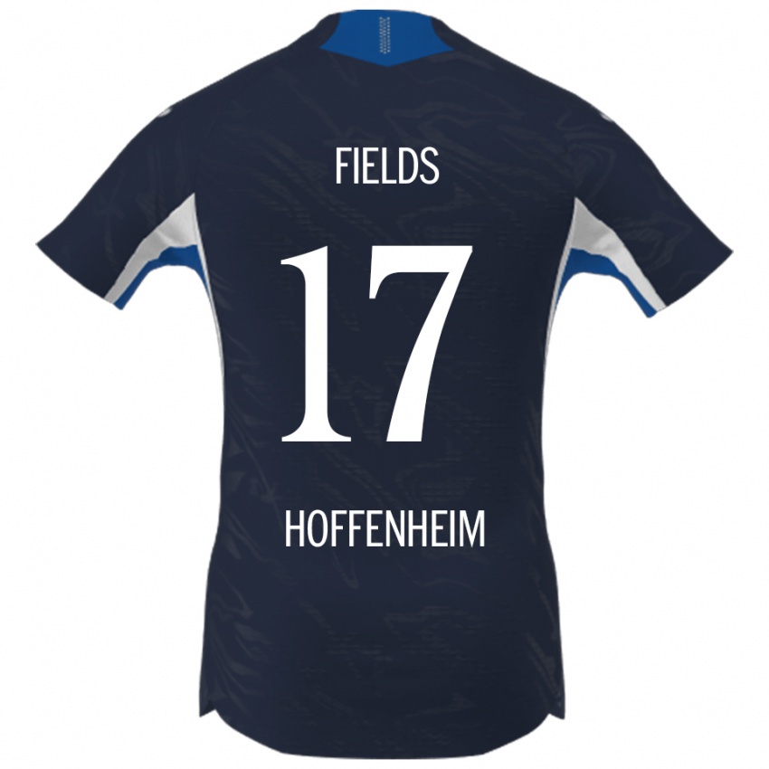 נשים Jykese Fields #17 נייבי לבן ג'רזי ביתית 2025/26 חולצה קצרה