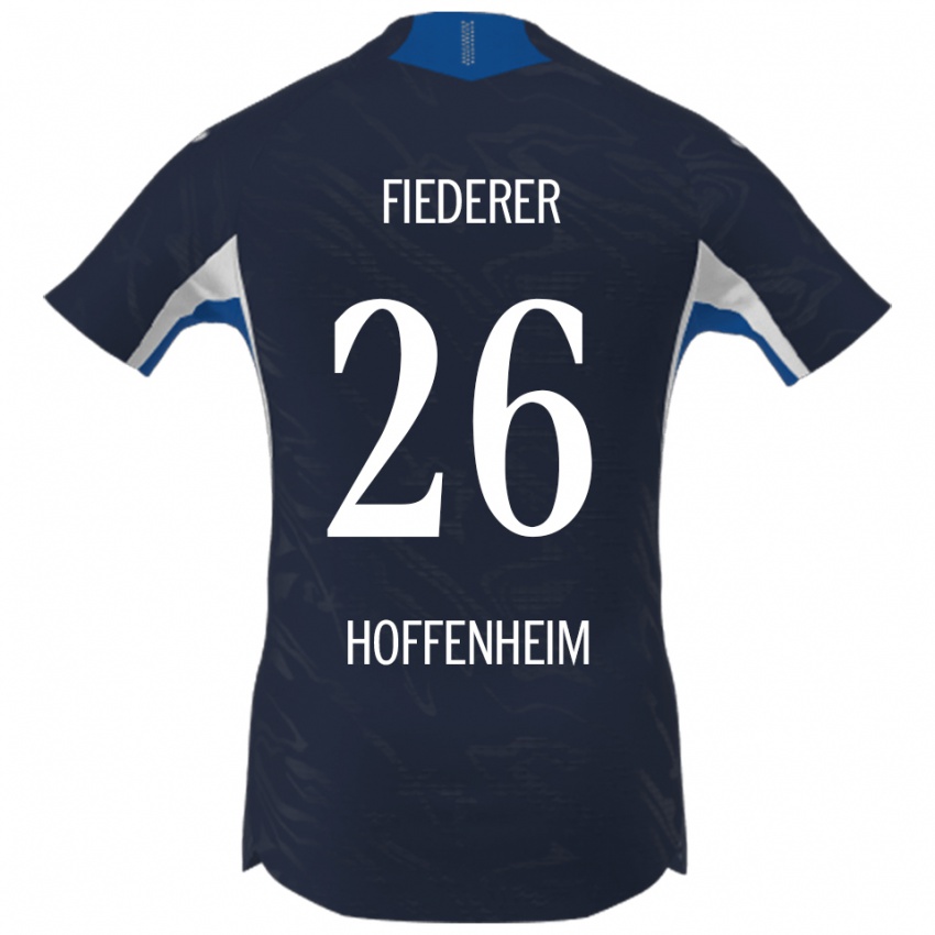 נשים טום פידרר #26 נייבי לבן ג'רזי ביתית 2025/26 חולצה קצרה