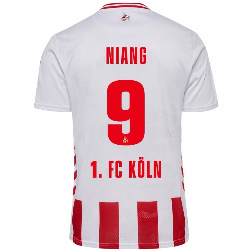 נשים יוסופה ניאנג #9 לבן אדום ג'רזי ביתית 2025/26 חולצה קצרה