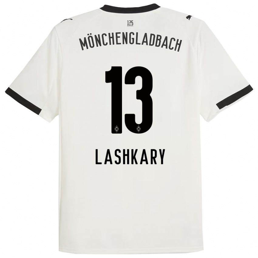 נשים רומן לשקרי #13 לבן שחור ג'רזי ביתית 2025/26 חולצה קצרה