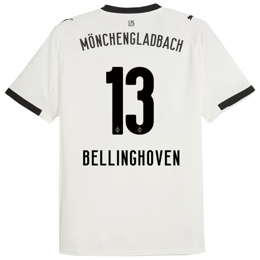 נשים כריסטינה בלינגהובן #13 לבן שחור ג'רזי ביתית 2025/26 חולצה קצרה