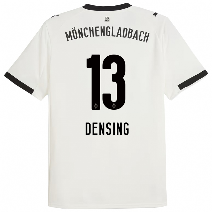 נשים קירה דנסינג #13 לבן שחור ג'רזי ביתית 2025/26 חולצה קצרה