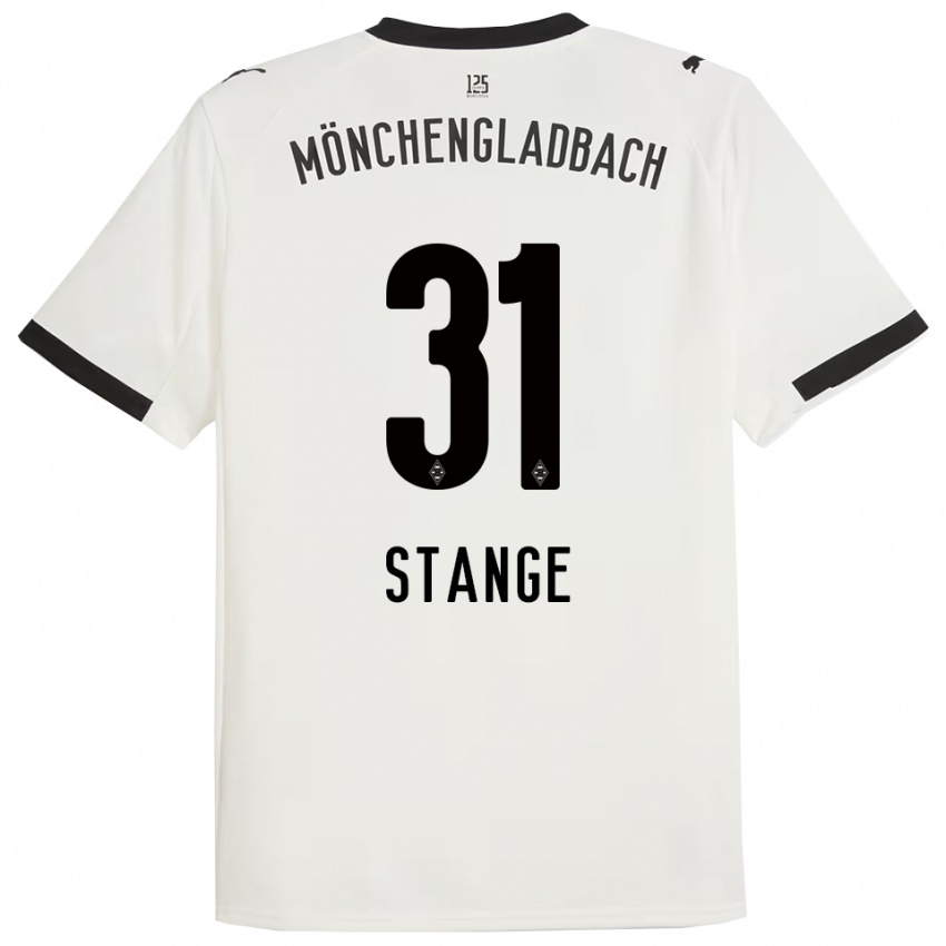 נשים וייט שטאנגה #31 לבן שחור ג'רזי ביתית 2025/26 חולצה קצרה