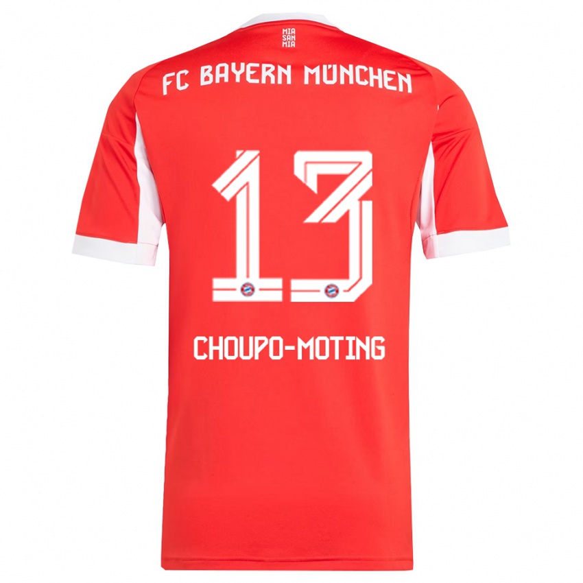 נשים אריק צ'ופו מוטינג #13 אדום לבן ג'רזי ביתית 2025/26 חולצה קצרה