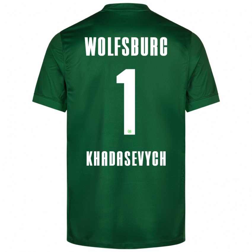 נשים קירילו חדאסביץ' #1 ירוק לבן ג'רזי ביתית 2025/26 חולצה קצרה