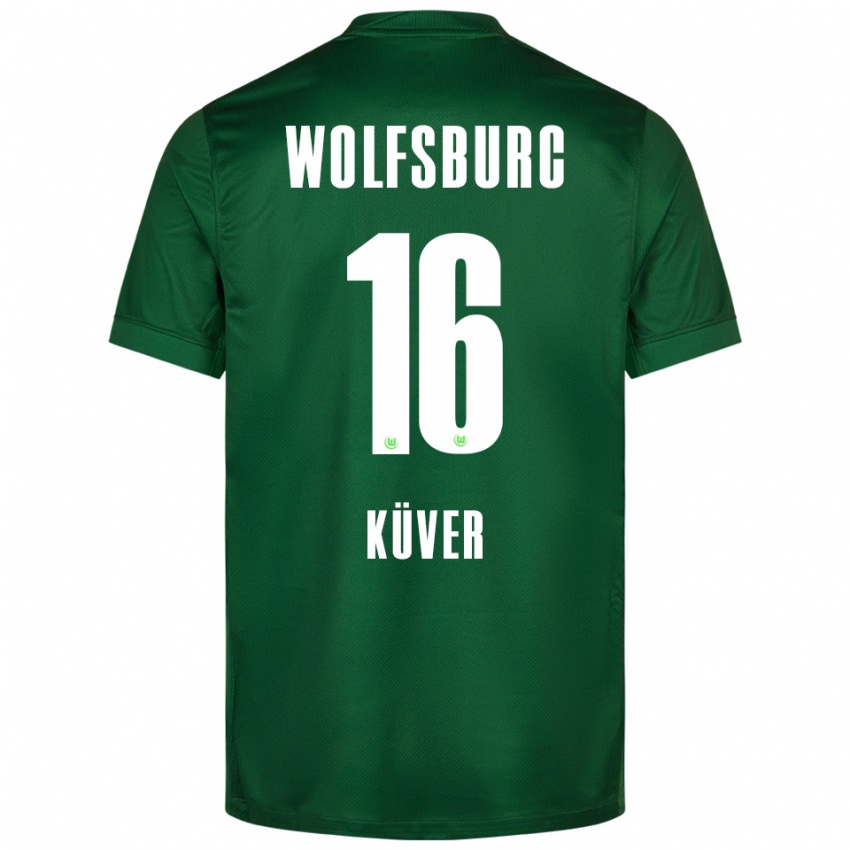 נשים קאמילה קיבר #16 ירוק לבן ג'רזי ביתית 2025/26 חולצה קצרה