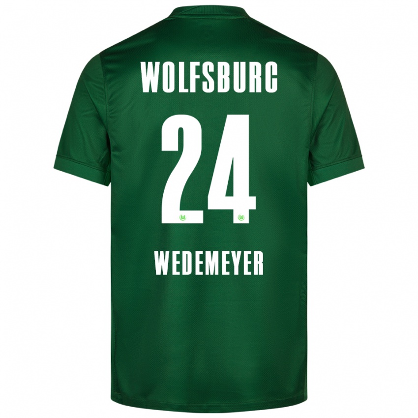 נשים ג׳ואל ודמאייר #24 ירוק לבן ג'רזי ביתית 2025/26 חולצה קצרה