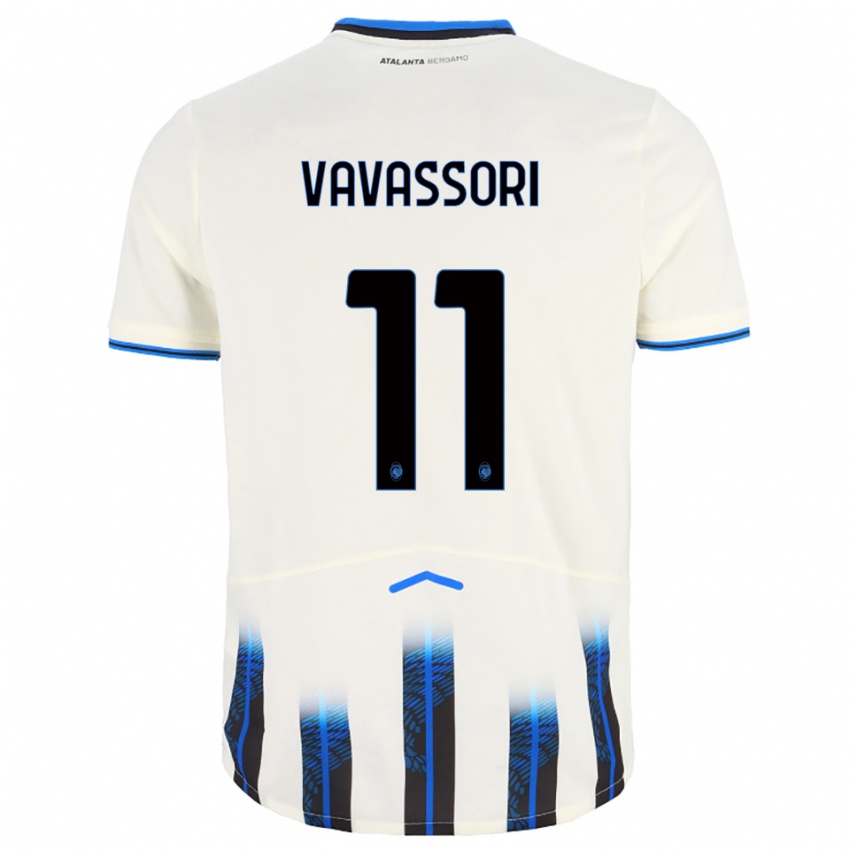 נשים דומיניק ואוסורי #11 לבן כחול הרחק ג'רזי 2025/26 חולצה קצרה